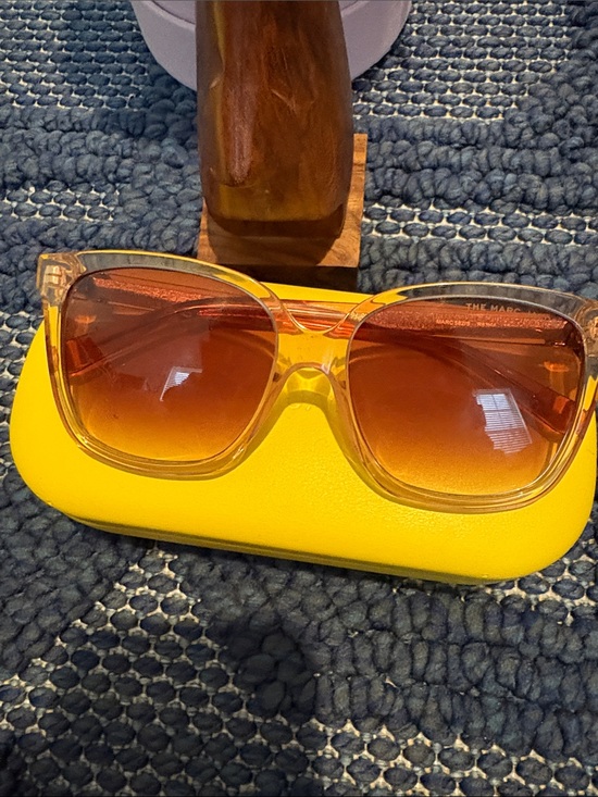 Marc Jacobs Pink Tinted Square Sunglasses main image 6
